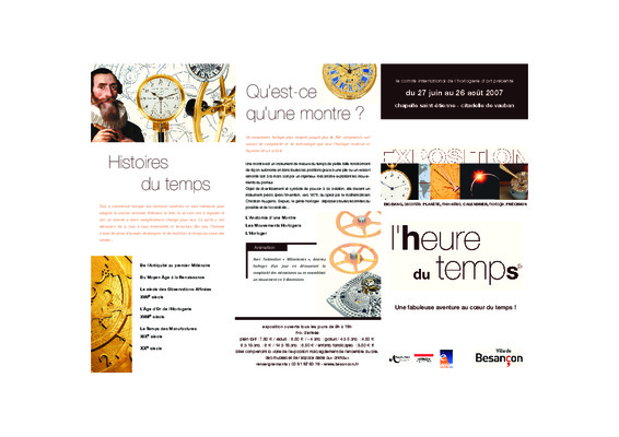 mouvement horloger Book