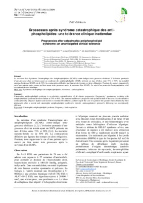 catastrophique Book