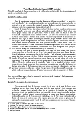 preface de cromwell Book