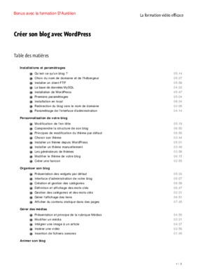 blog wordpress Book