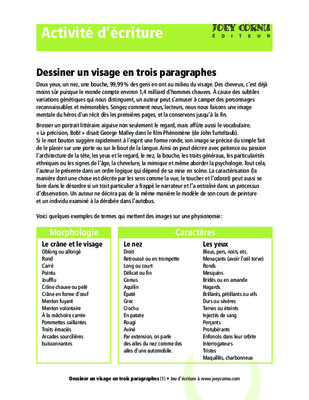 dessiner les expressions du visage Book