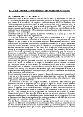 italie immigration Book