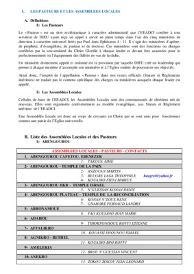 pasteurs Book