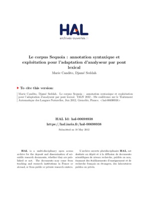 annotation des corpus arabe Book