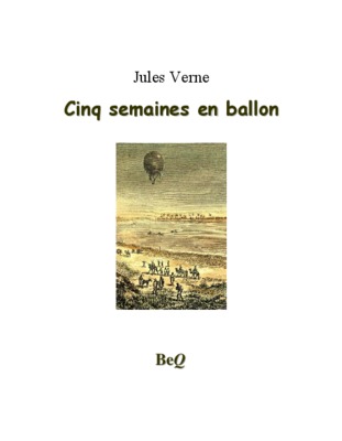 cinq semaines en ballon Book