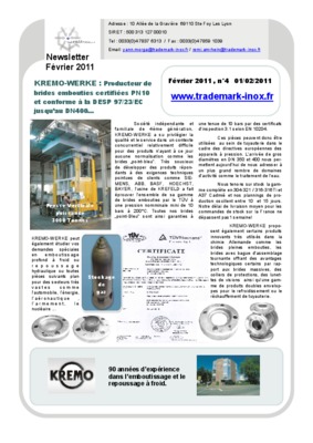 newsletter fevrier Book