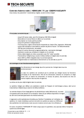 notice de montage homelink Book