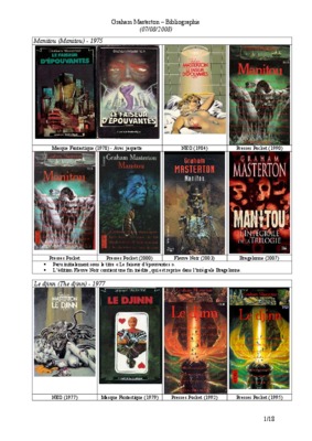 masterton Book