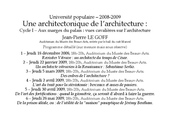 architectonique Book