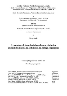 toxicite de cadmium Book