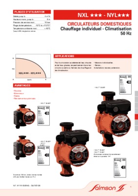 circulateur nxl 43 25p Book