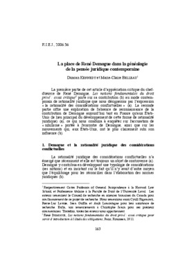 rene demogue Book