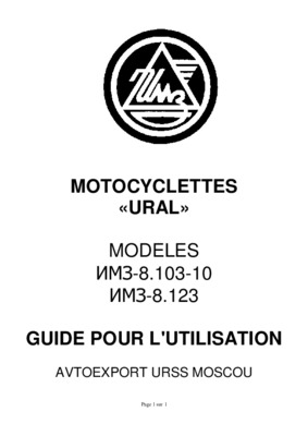 ural 744 Book