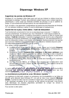 windows 7 depannage Book