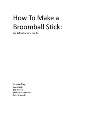 broomball Book