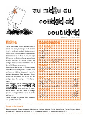 coublevie Book