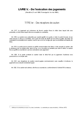 jugements Book