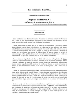 enthoven Book