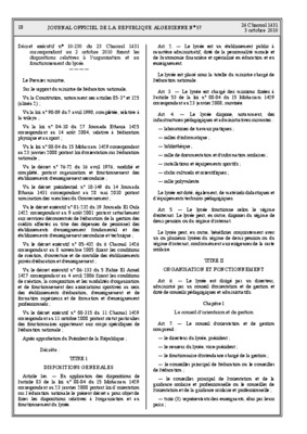 journal officiel n 53 mois octobre 2010 Book