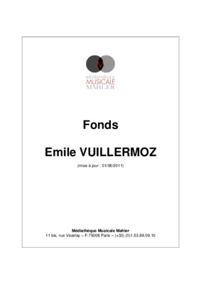 vuillermoz Book