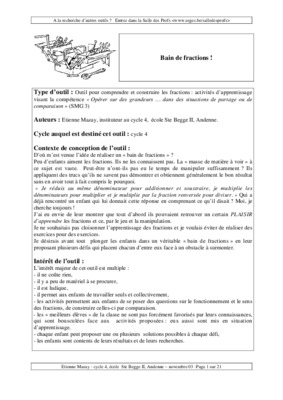 fractions cycle 2 Book
