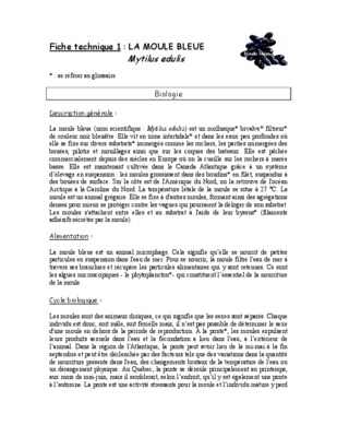 mytilus edulis Book