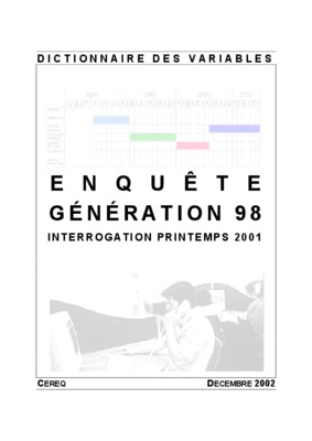 cereq enquete generation 2007 Book