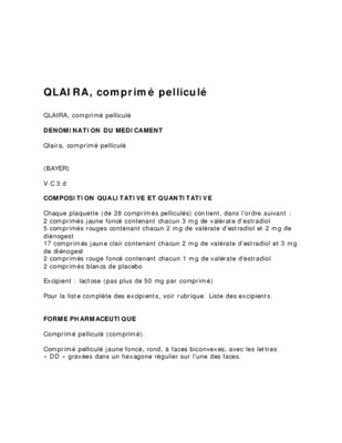 notice qlaira Book