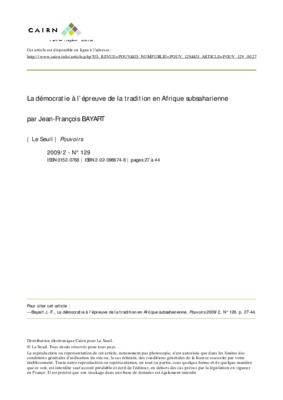 la coutume de la terre en afrique Book