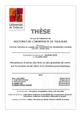 reaction pouzzolanique Book