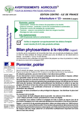 programme phytosanitaire du pommier Book
