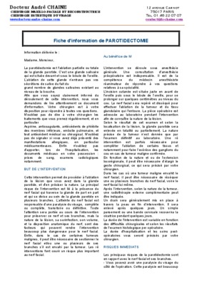 parotidectomie Book