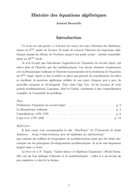 beauville Book