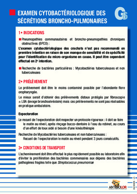 examen cytobacteriologique du lcr methode espagnole Book