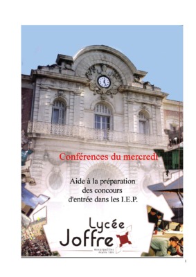 lycee joffre Book