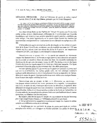 alteration en milieu tropical Book