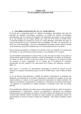 les mercantilistes et les physiocrates Book