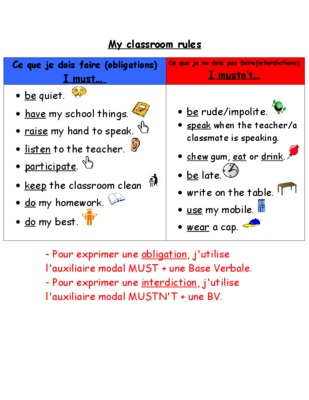 school rules Book