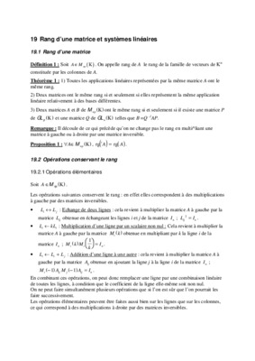 determination du rang d_une matrice Book