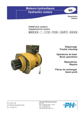 reparation poclain hydraulics es Book