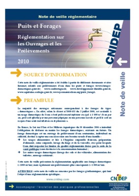 reglementation puits perdus Book
