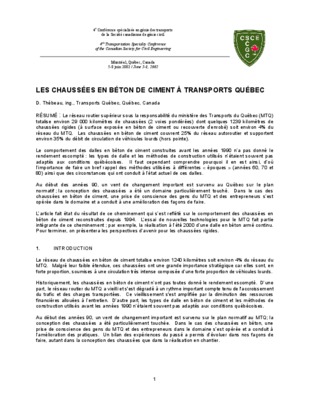 chaussees beton ciment Book