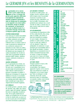 germoir Book