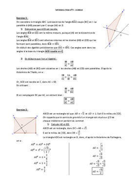 exercice bissectrice d_un triangle Book