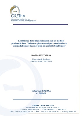 financiarisation Book