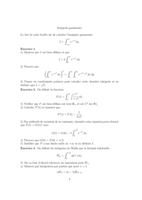 integrale gaussienne Book