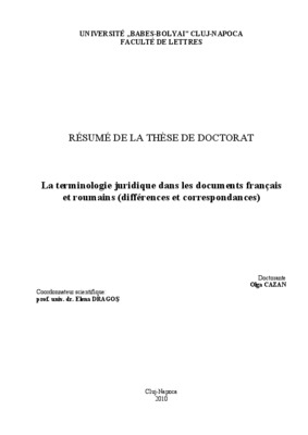 terminologie juridique Book