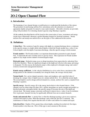 shear stress in open channel flow Book