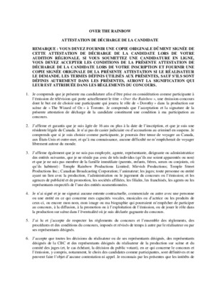 attestation de decharge Book