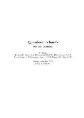 quantenmechanik Book